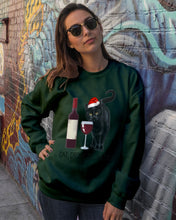 Load image into Gallery viewer, Cat Drink And Be Merry Meaningful Gift For Women Sweatshirt