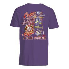 Load image into Gallery viewer, Once A Firefighter Always A Firefighter Special Custom Design Guys V-Neck