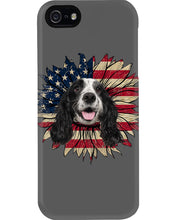 Load image into Gallery viewer, English Cocker Spaniel US Sunflower Gift For Dog Lovers Phone case