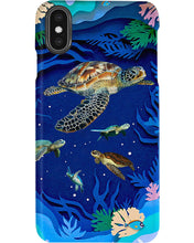 Load image into Gallery viewer, Turtles Love Sea Gift For Turtle Lovers Phone case