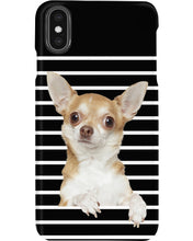 Load image into Gallery viewer, ln Chihuahua Horizontal Stripes Gift For Dog Lovers Phone case