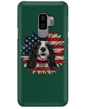 Load image into Gallery viewer, English Cocker Spaniel US Sunflower Gift For Dog Lovers Phone case