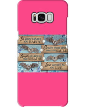 Load image into Gallery viewer, Do What Makes You Happy With Bats Gift For Girls Phone case
