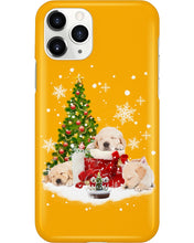 Load image into Gallery viewer, Funny Golden Retrievers Sleep In Red Boots Gift For Dog Lovers Phone case