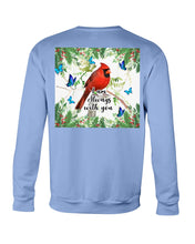 Load image into Gallery viewer, Scarlet Macaw With Butterflies I Am Always With You Gift For Lover Sweatshirt