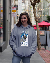 Load image into Gallery viewer, Magical Gray Couple African Parrot Gift For Bird Lovers Hoodie
