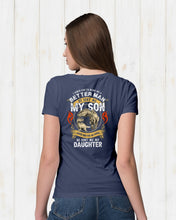Load image into Gallery viewer, God Sent Me My Son And My Daughter Custom Design Gift For Family Ladies Tee