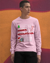 Load image into Gallery viewer, Weather Outside Frightful Sewing Let Us Sew Unisex Long Sleeve