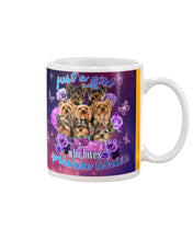 Load image into Gallery viewer, A Girl Loves Yorkshire Terrier Gift For Dog Lovers Mug