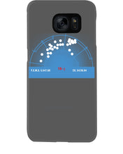 Load image into Gallery viewer, Pinpoint The Location In The Space Blue Phone case
