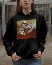 Load image into Gallery viewer, Three Cute Shih Tzu In Bag Gift For Dog Lovers Hoodie