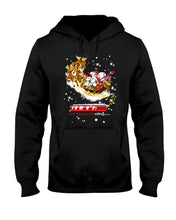 Load image into Gallery viewer, Baseball Xmas Sleigh Loading Gift For Baseball Lovers Hoodie