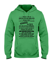 Load image into Gallery viewer, I'm A Spolied Husband But Not Yours - Awesome Wife Was Born In February Hoodie