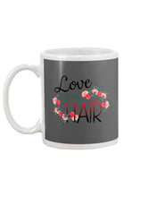 Load image into Gallery viewer, Love Is In The Hair Flower Gift For Women Mug