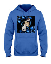 Load image into Gallery viewer, Lovely Phone Case Twinkling Blue Heart Gift For Goat Lovers Hoodie