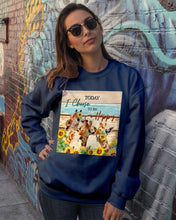 Load image into Gallery viewer, Giraffe Today I Choose To Be Happy Gift For Women Sweatshirt