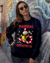 Load image into Gallery viewer, Tennis Players Magical Christmas Snowman Gift For Women Sweatshirt