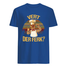 Load image into Gallery viewer, Vert Der Ferk Retro Vintage Gift For Cook Lovers Guys Tee