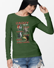 Load image into Gallery viewer, Daddy You Are As Strong As Lion Trending Gift For Animal Lovers Unisex Long Sleeve