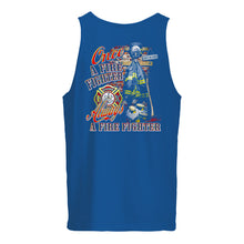 Load image into Gallery viewer, Once A Firefighter Always A Firefighter Special Custom Design Unisex Tank Top