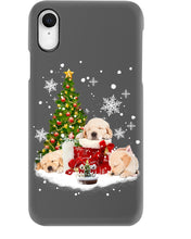 Load image into Gallery viewer, Funny Golden Retrievers Sleep In Red Boots Gift For Dog Lovers Phone case