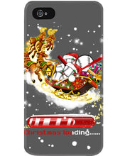 Load image into Gallery viewer, Baseball Xmas Sleigh Loading Gift For Baseball Lovers Phone case