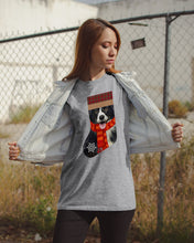 Load image into Gallery viewer, Santa Border Collie In Stock Gift For Dog Lovers Guys Tee