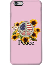 Load image into Gallery viewer, Peace Sign Sunflower Birthday Gift For Girls Phone case