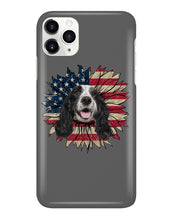 Load image into Gallery viewer, English Cocker Spaniel US Sunflower Gift For Dog Lovers Phone case