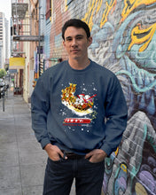 Load image into Gallery viewer, Baseball Xmas Sleigh Loading Gift For Baseball Lovers Sweatshirt