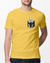 Load image into Gallery viewer, Cat In Your Front Pocket Great Gift For Cat Lovers Guys Tee