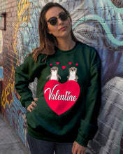 Load image into Gallery viewer, Couple Otter Valentine's Day Gift For Otter Lovers Sweatshirt