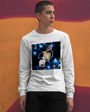 Load image into Gallery viewer, Lovely Phone Case Twinkling Blue Heart Gift For Goat Lovers Unisex Long Sleeve
