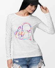 Load image into Gallery viewer, Hope For A Cure Multiple Sclerosis Awareness Unisex Long Sleeve