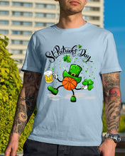 Load image into Gallery viewer, Basketball Saint Patrick's Day Gift For Basketball Lovers Guys Tee