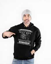 Load image into Gallery viewer, Shes Stubborn Messy And A Brat At Times Black Gift For Husband Hoodie