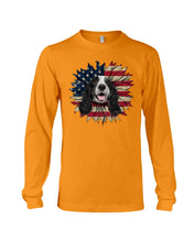 Load image into Gallery viewer, English Cocker Spaniel US Sunflower Gift For Dog Lovers Unisex Long Sleeve