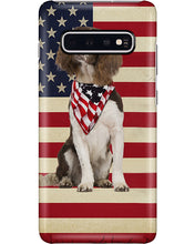 Load image into Gallery viewer, Lovely Phone Case With US Flag Gift For Spaniel Lovers Phone case