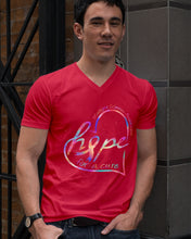 Load image into Gallery viewer, Hope For A Cure Multiple Sclerosis Awareness Guys V-Neck
