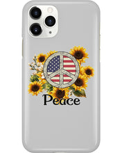 Load image into Gallery viewer, Peace Sign Sunflower Birthday Gift For Girls Phone case