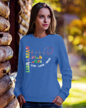Load image into Gallery viewer, Librarian Live Love Read Special Custom Design Sweatshirt