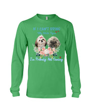 Load image into Gallery viewer, If I Can't Bring My Shih Tzu Trending For Dog Lovers Unisex Long Sleeve