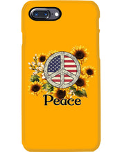 Load image into Gallery viewer, Peace Sign Sunflower Birthday Gift For Girls Phone case