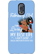 Load image into Gallery viewer, Betty Boop February Girl Living My Best Life Birthday Meaningful Gift Phone case