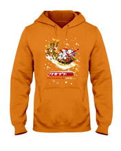 Load image into Gallery viewer, Baseball Xmas Sleigh Loading Gift For Baseball Lovers Hoodie