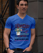 Load image into Gallery viewer, Protea Being A Daughter In Law Of A Freaking Awesome Mother In Law Gift For Women Guys V-Neck