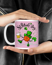 Load image into Gallery viewer, Basketball Saint Patrick's Day Gift For Basketball Lovers Mug