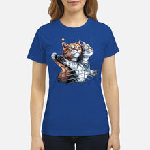 Load image into Gallery viewer, Vintage Funny Cat Love Trending Gift For Cat Lovers Ladies Tee