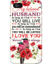 Load image into Gallery viewer, Birthday Gift For Husband Lovely Phone Case I Love You Always Phone case