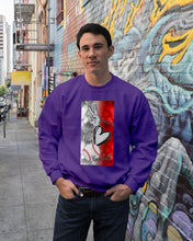 Load image into Gallery viewer, Baseball Peaceful Love Gift For Baseball Lovers Sweatshirt